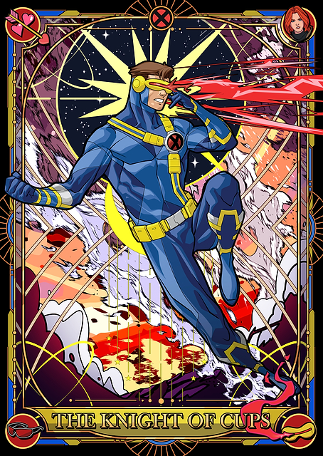 Cyclops - The Knight of Cups Tarot Card / PLATINA