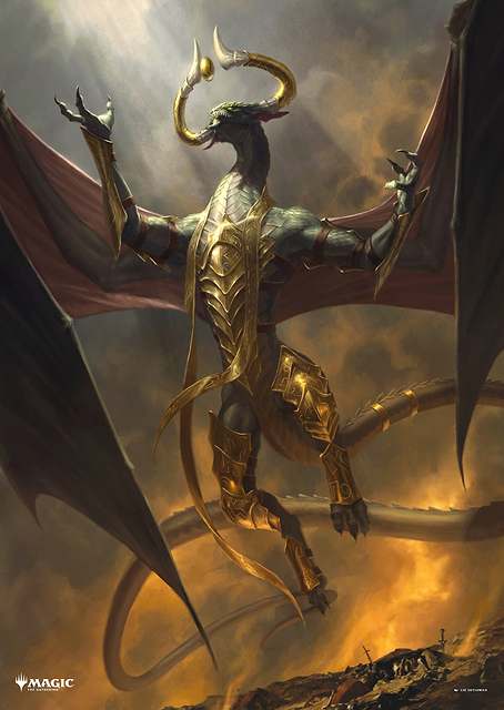 Nicol Bolas - The Ravager / PLATINA