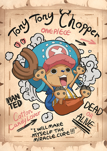 Tony Tony Chopper Graphic Poster / PLATINA