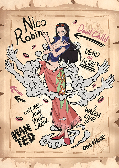 Nico Robin Graphic Poster / PLATINA
