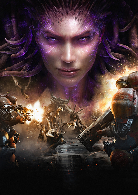 StarCraft II - Queen of Blades Ascendant / PLATINA