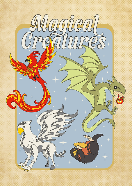 Enchanting Beasts of the Wizarding World / PLATINA