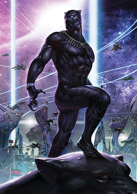 Black Panther King of Wakanda / PLATINA