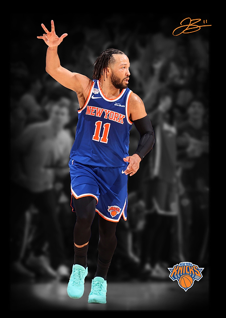 Jalen Brunson: Knicks' Dynamic Playmaker / PLATINA