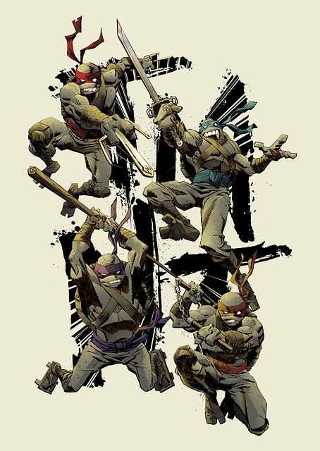 TMNT - Battle Ready / PLATINA