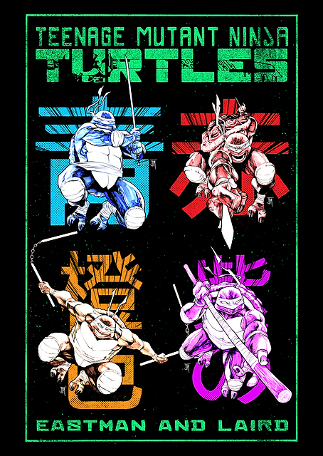 TMNT - Four Warriors, One Brotherhood / PLATINA