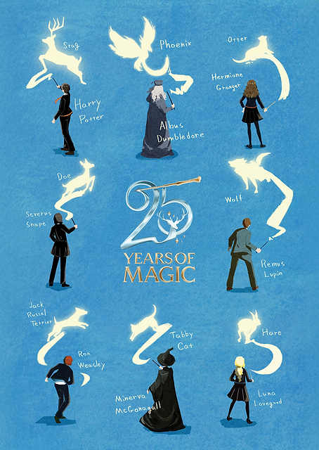Wizarding World Patronus Charm / PLATINA