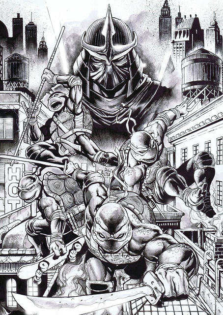 TMNT vs Shredder - The Battle for New York / PLATINA