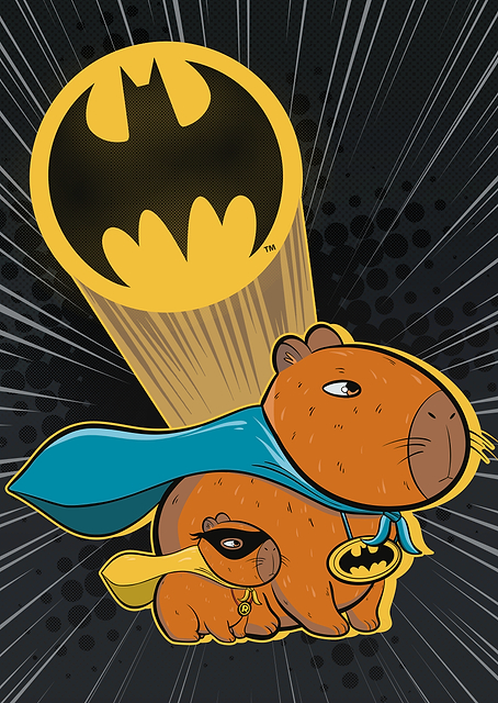 Capybara Crusader: Gotham's Furry Hero / PLATINA