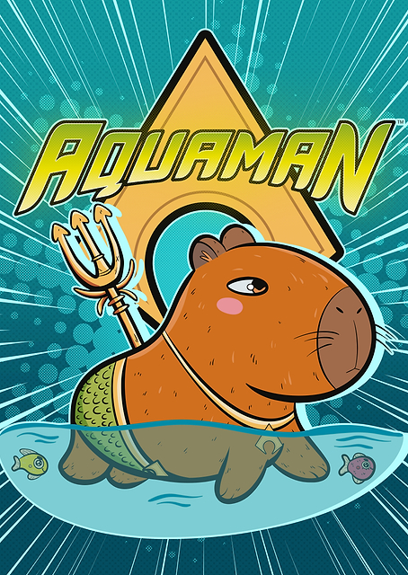 Capybara King of Atlantis / PLATINA