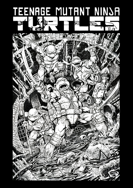 TMNT - Born in the Sewers / PLATINA