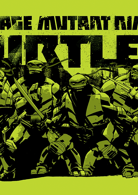 Teenage Mutant Ninja Turtles - Green Squad / PLATINA