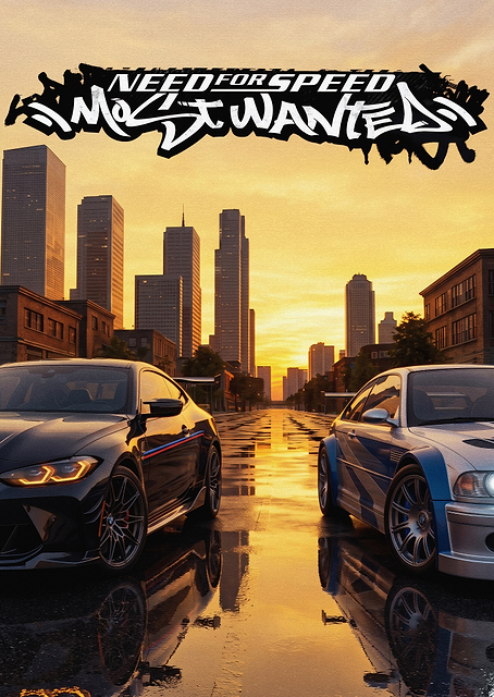 Need for Speed Most Wanted Poster / PLATINA