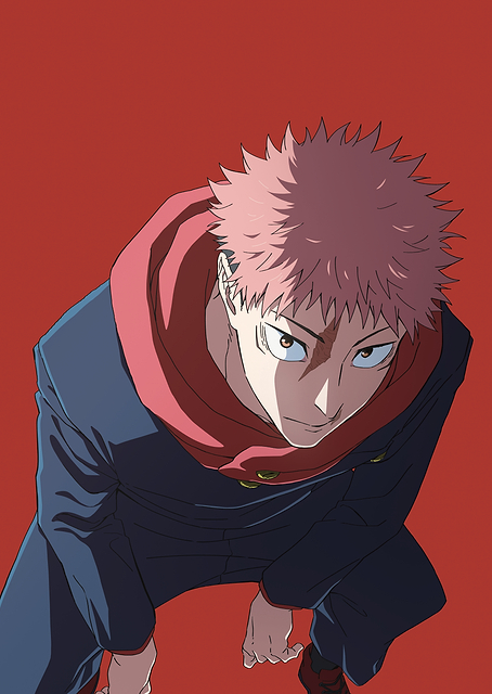 Yuji Itadori's Intense Gaze / PLATINA