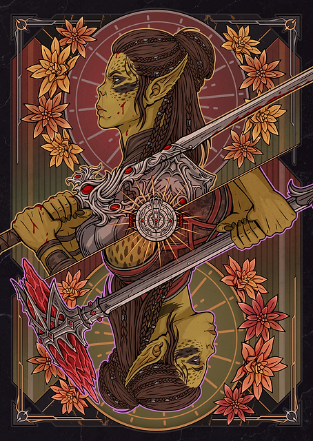 Lae'zel Duality Card / PLATINA