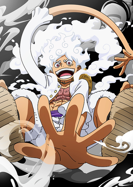 Monkey D. Luffy GEAR5 Epic Portrait / PLATINA