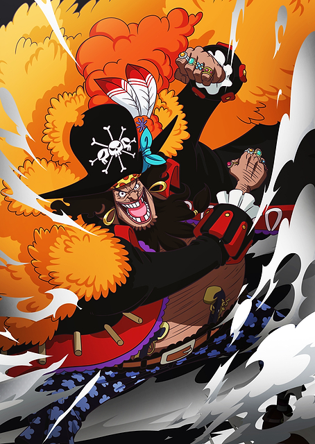 Marshall D. Teach Blackbeard Epic Portrait / PLATINA