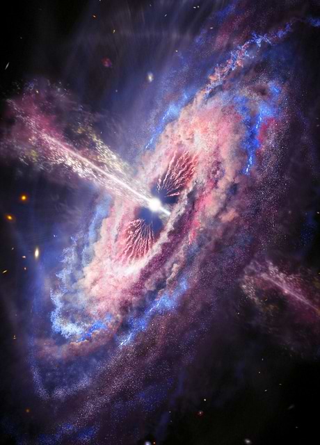 Fascinating metal poster featuring official NASA photos from James Webb Space Telescope.