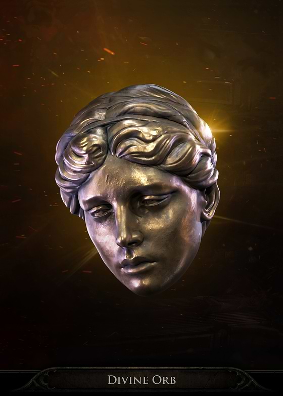 Officially licensed Path of Exile 2 Poster. The Divine Orb, a radiant force of fate in Path of Exile 2, pulses with Wraeclast’s unforgiving will. 