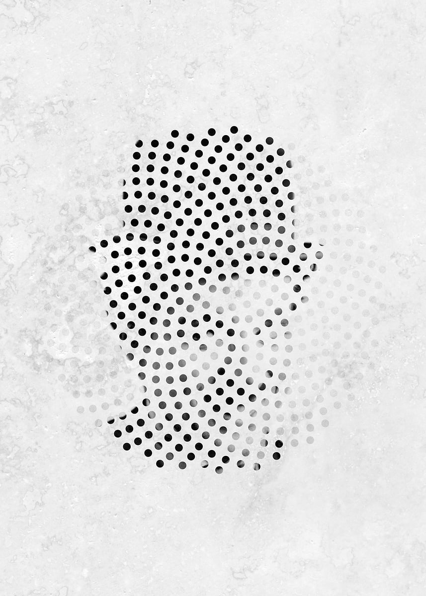 Iconical 'Optical Illusions - Iconical People #3 ' Poster, picture, metal print ...
