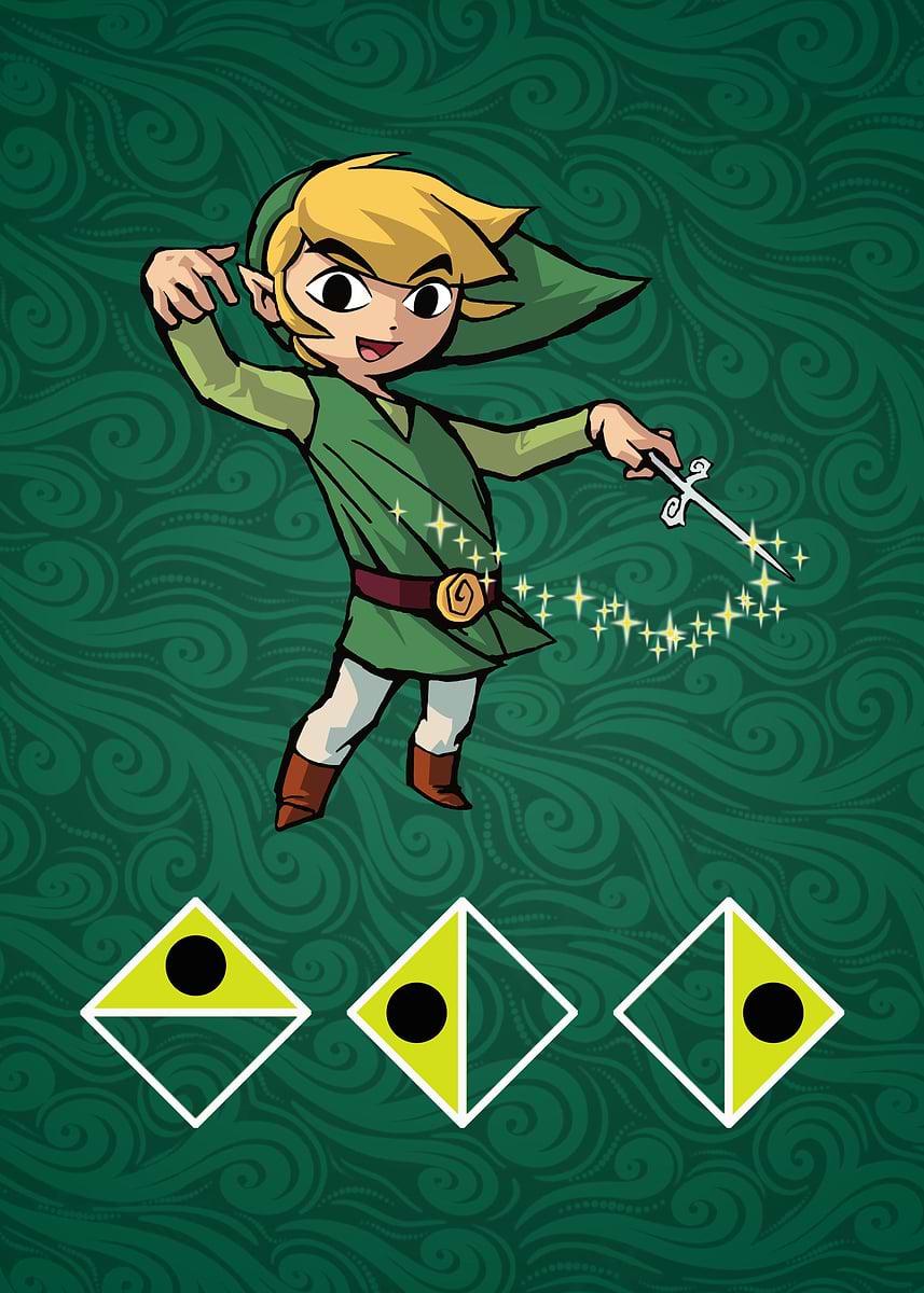 The Legend of Zelda: Wind Waker poster of Wind's Requie