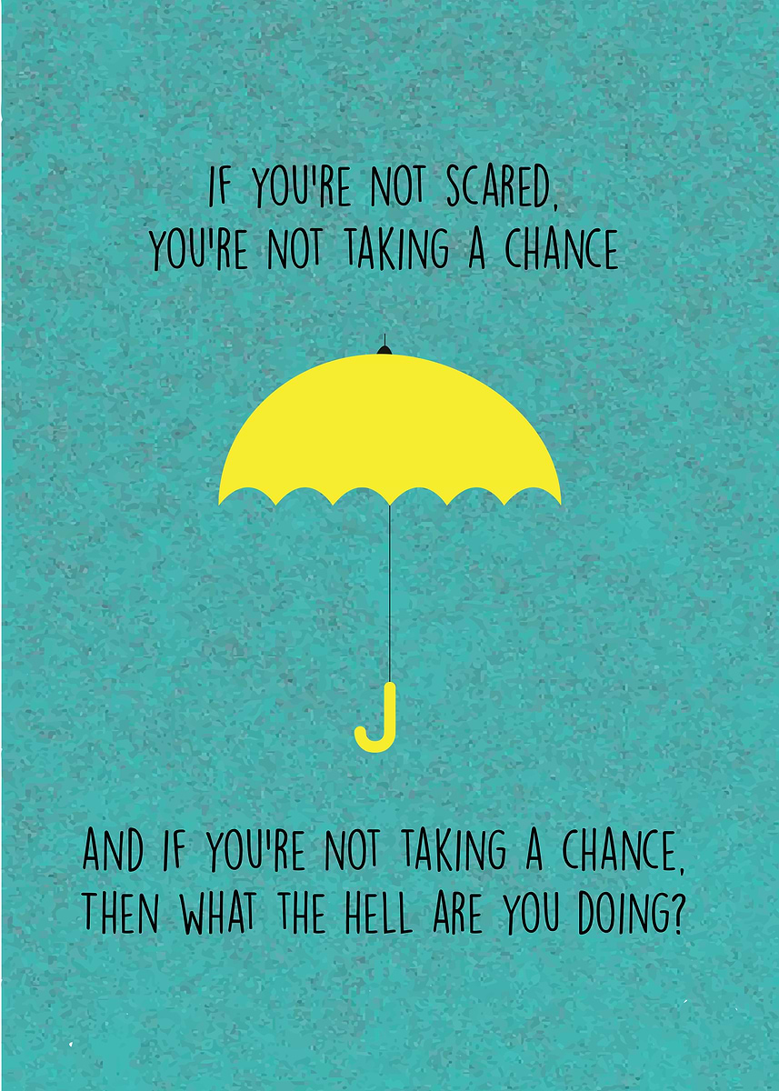 Yellow Umbrella - HIMYM' Poster, picture, metal print, paint by