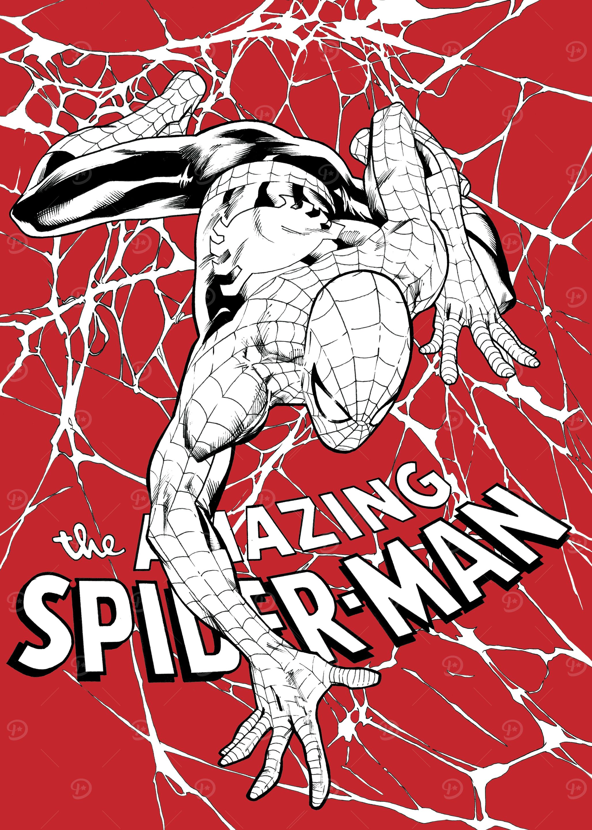 スパイダーマン DISPLATE メタリック ポスター ( #8832 ) Amazon.com: Displate Metal Poster Marvel - Spiderman Game