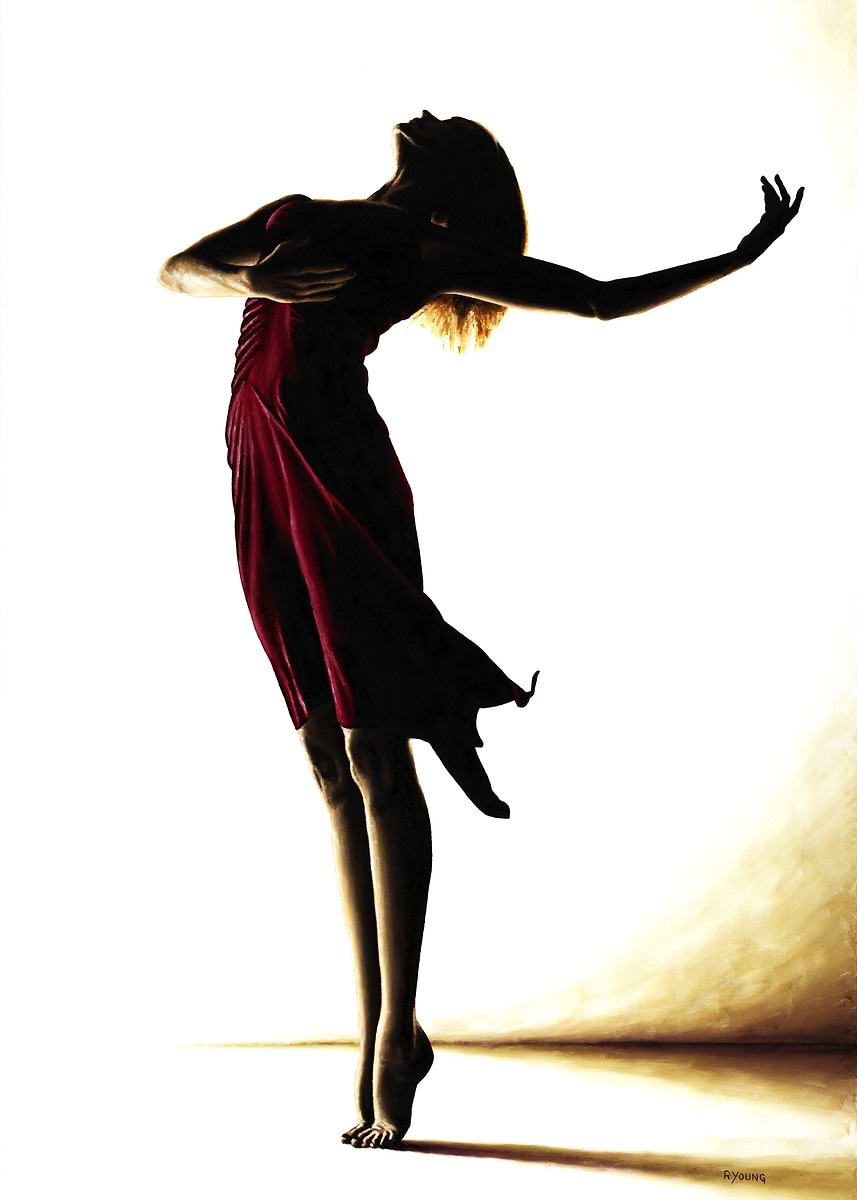 'Poise in Silhouette' Poster, picture, metal print, paint by Richard ...