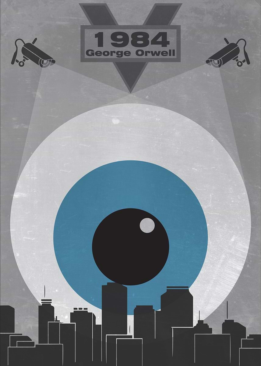 1984' Poster, picture, metal print, paint by EV Design | Displate