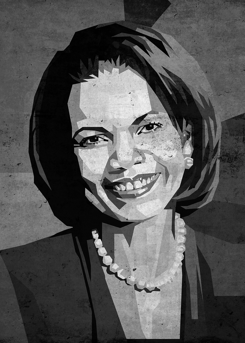 'Condoleezza Rice' Poster, picture, metal print, paint by Agus ...