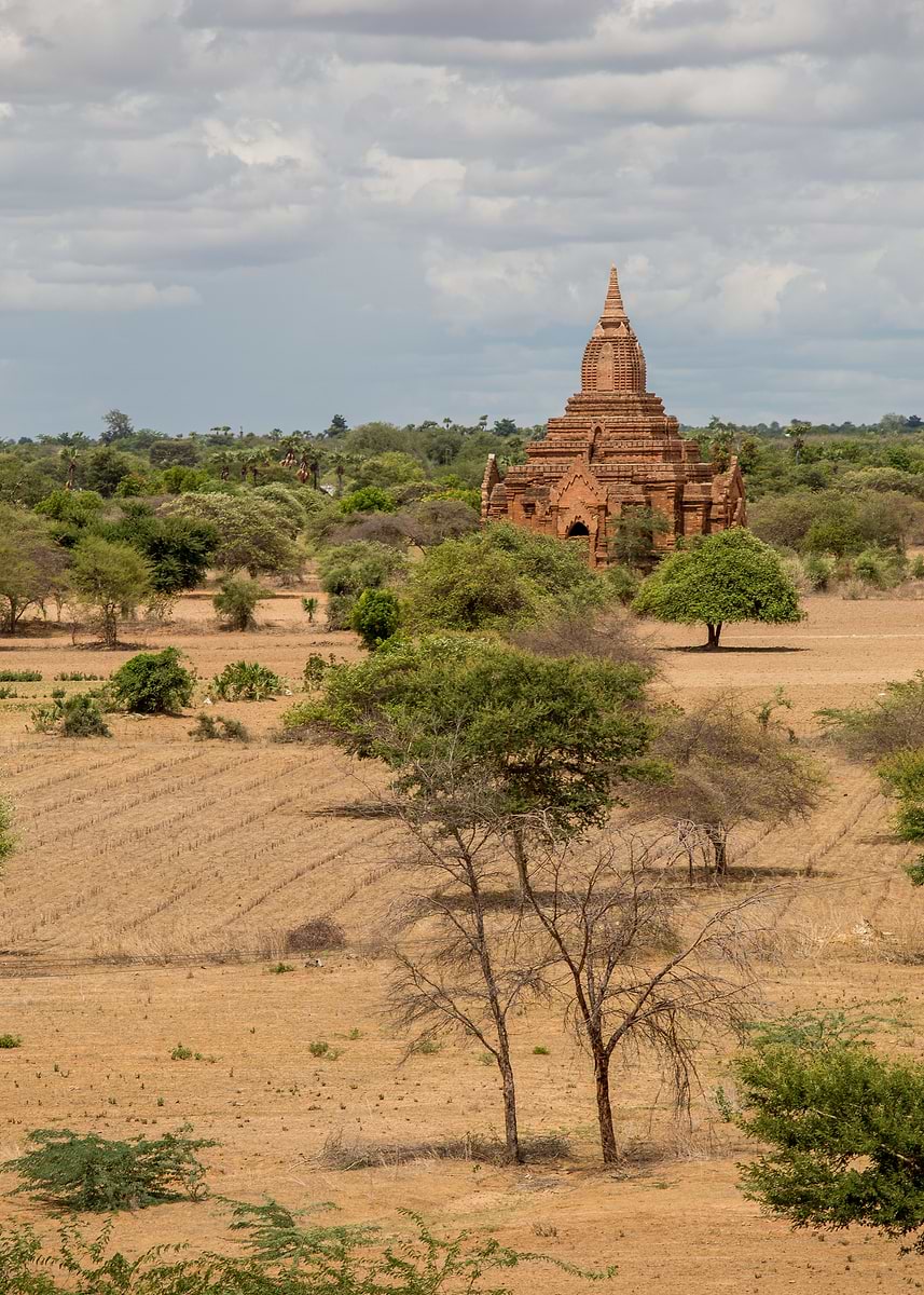 ' Bagan 4' Poster, picture, metal print, paint by Rodrigo Winkler ...