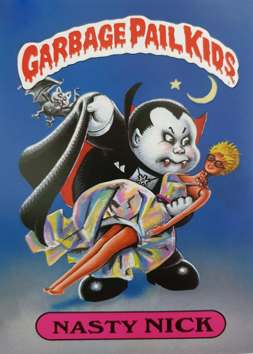 Garbage Pail Kids 1A' Poster, picture, metal print, paint by matt