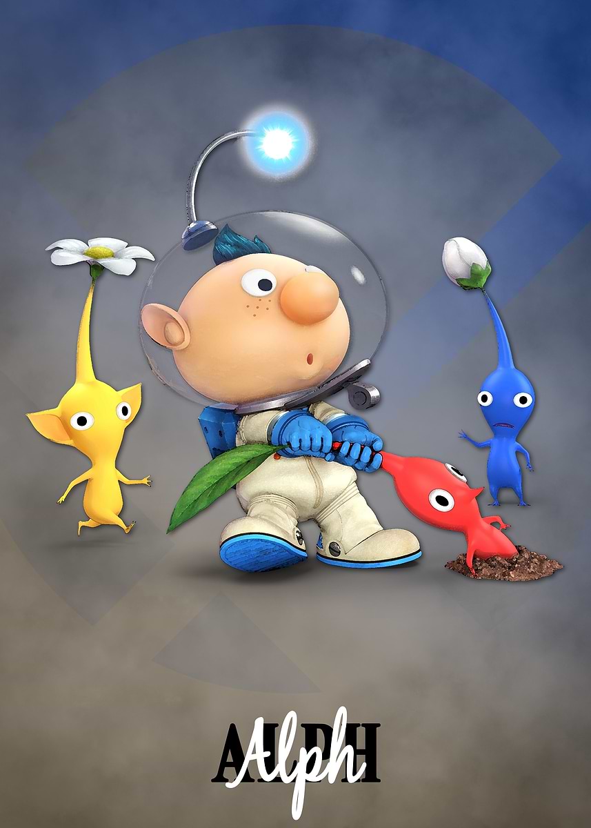 'Alph' Poster, picture, metal print, paint by Gemini Phoenix | Displate