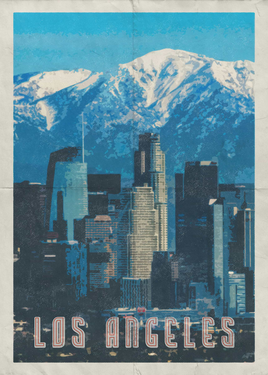 vintage-los-angeles-la-art-poster-picture-metal-print-paint-by