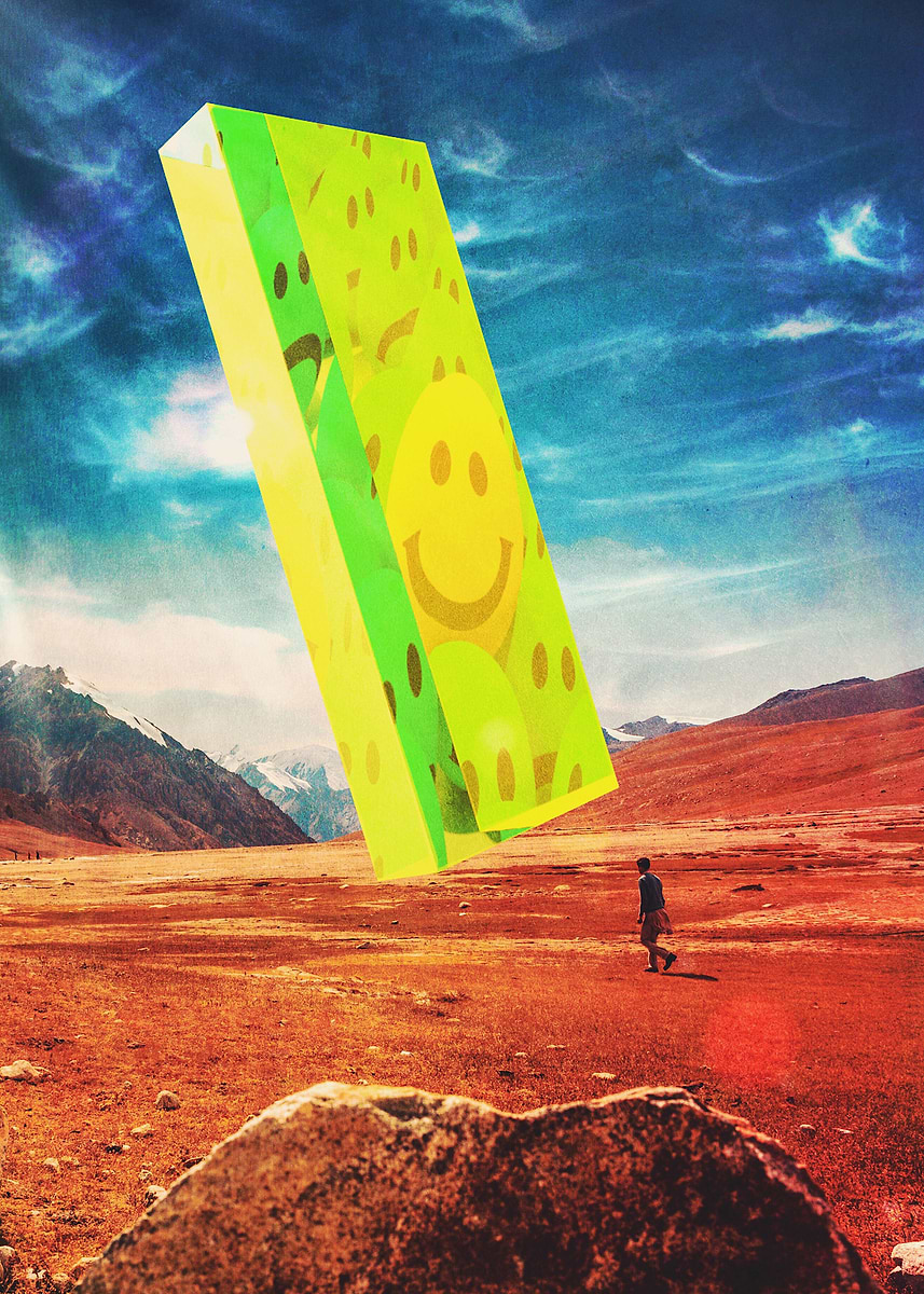 'Contained Emotions' Poster, picture, metal print, paint by seam less ...