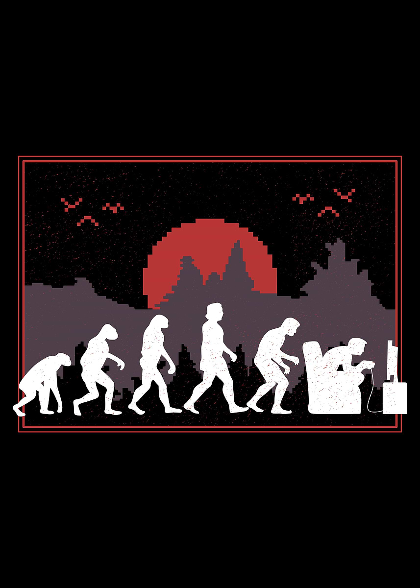 'Evolution' Poster, picture, metal print, paint by Wonderful Dream ...