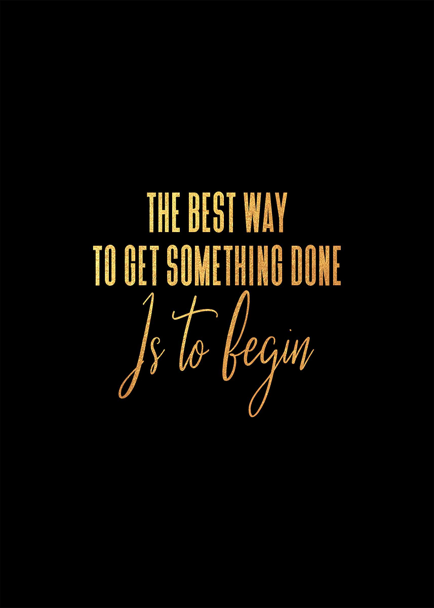 Begin Picure 'Begin' Poster, picture, metal print, paint by Conceptual Photography ...