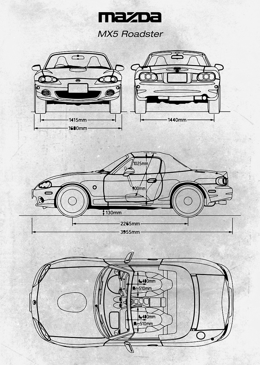ハタボーページ NA5J-R1-9E0A - Outer Panel - 2017-2025 Mazda MX-5 Miata | Mazda Swag