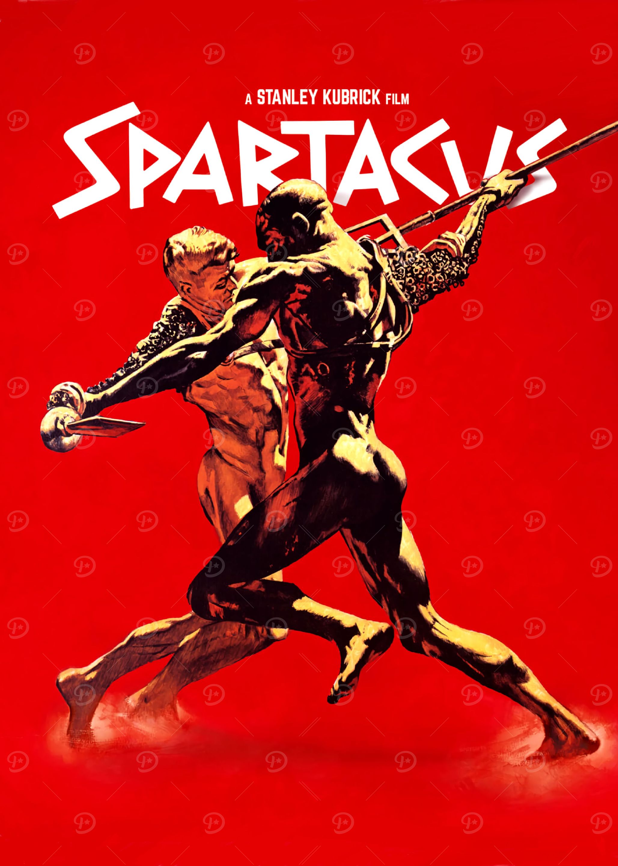 Spartacus Movie Poster Poster, picture, metal print, paint by