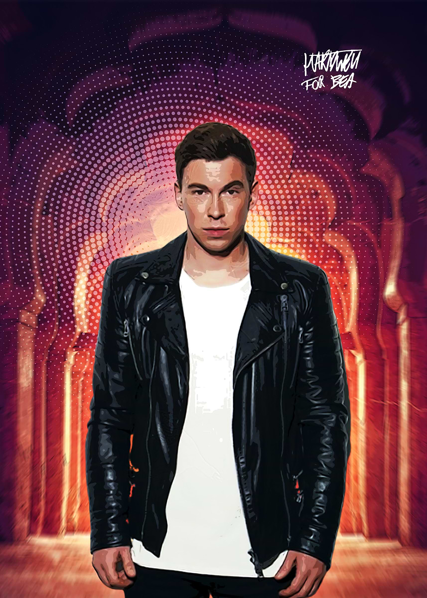 ' Hardwell' Poster, picture, metal print, paint by Morton Gray | Displate