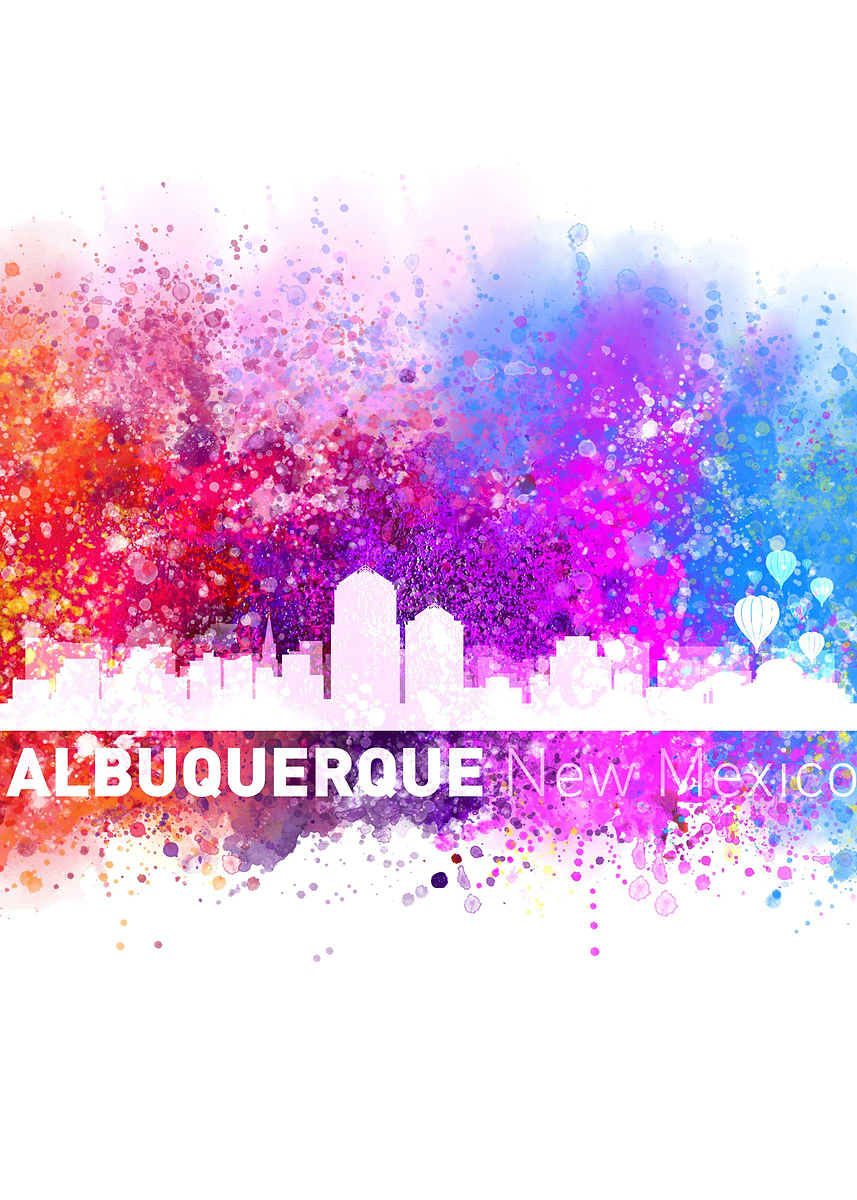 'albuquerque' Poster, picture, metal print, paint by Project X Project ...