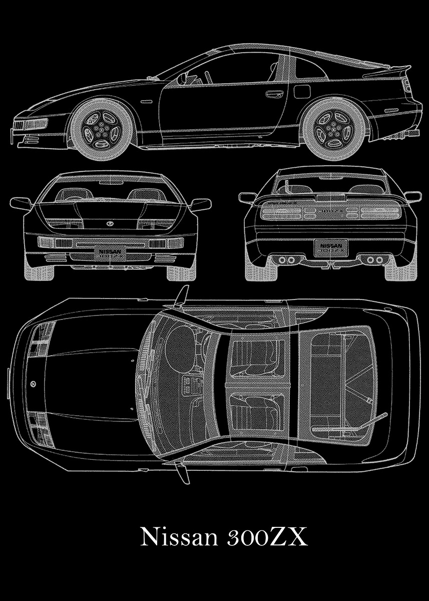 さっちページ The 300ZX Z31 Blueprint