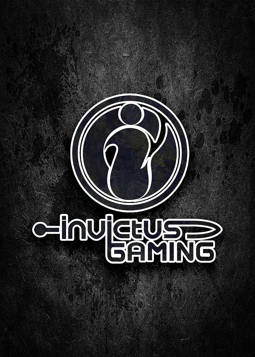 Invictus Graphics 'Invictus Gaming' Poster, picture, metal print, paint by Little Mermaid ...
