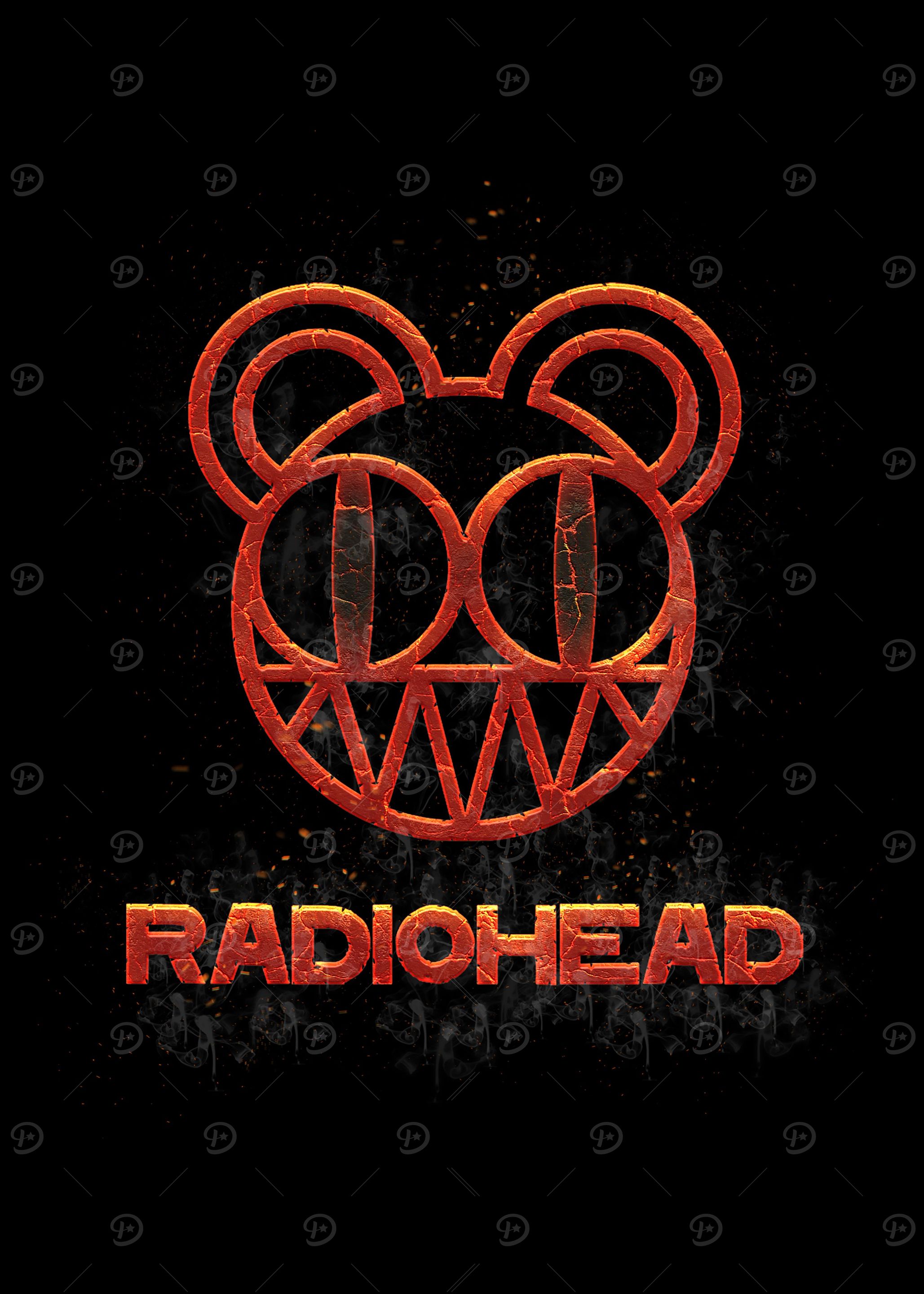 Radiohead' Poster, picture, metal print, paint by MIXI GROUP