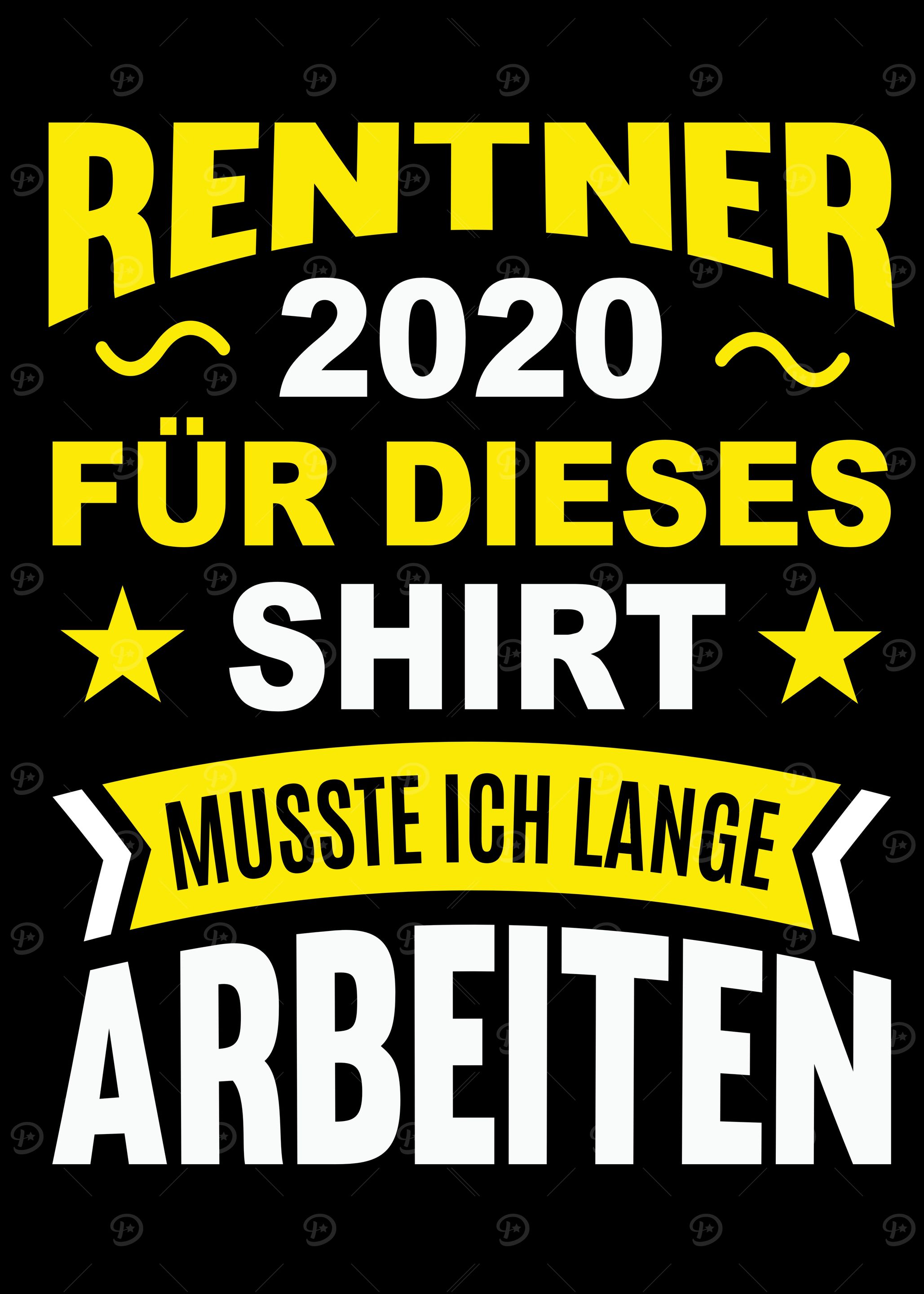 'Renter 2020' Poster, picture, metal print, paint by ZS C O M M E R C E ...