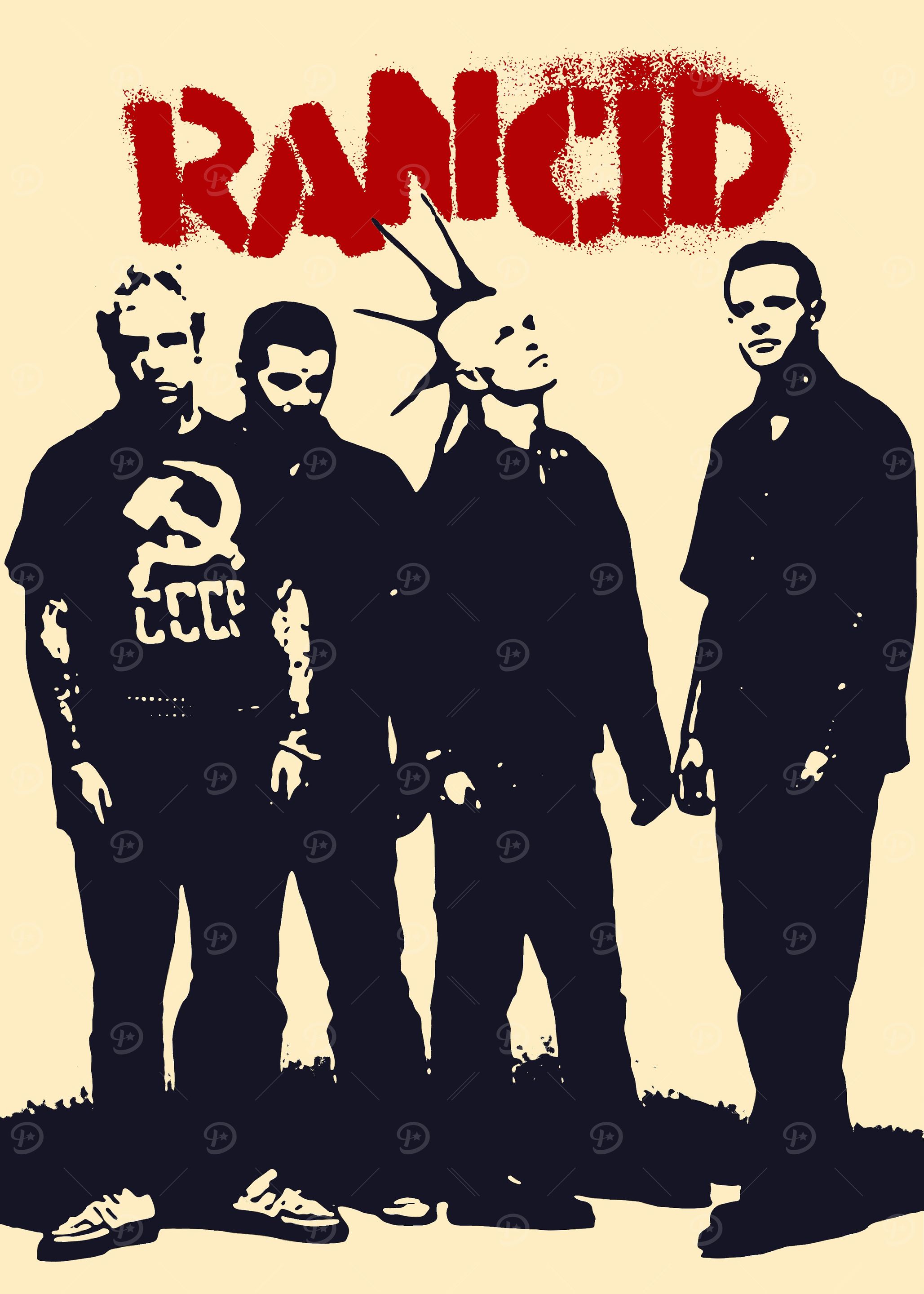 Rancid Poster, Picture & Metal Print – Punk Rock | Displate