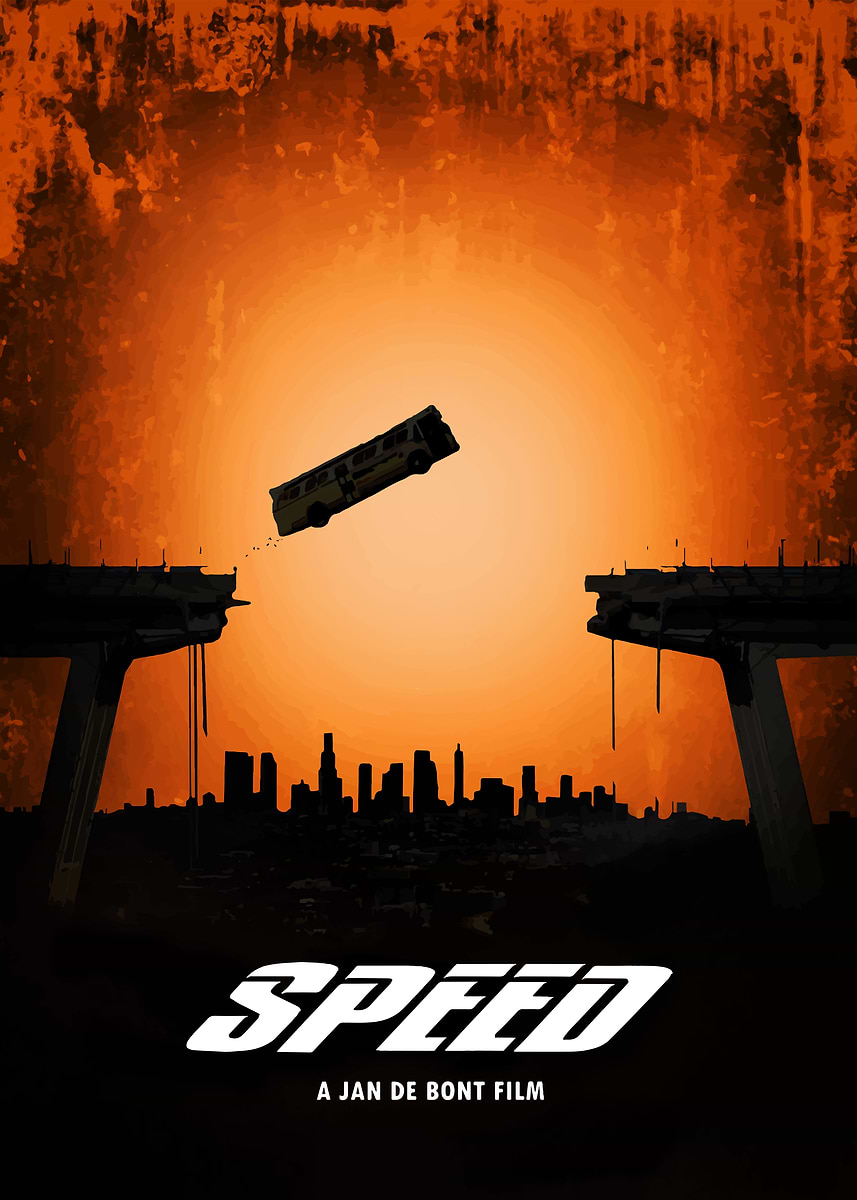 'Speed' Poster, picture, metal print, paint by Bo Kev | Displate