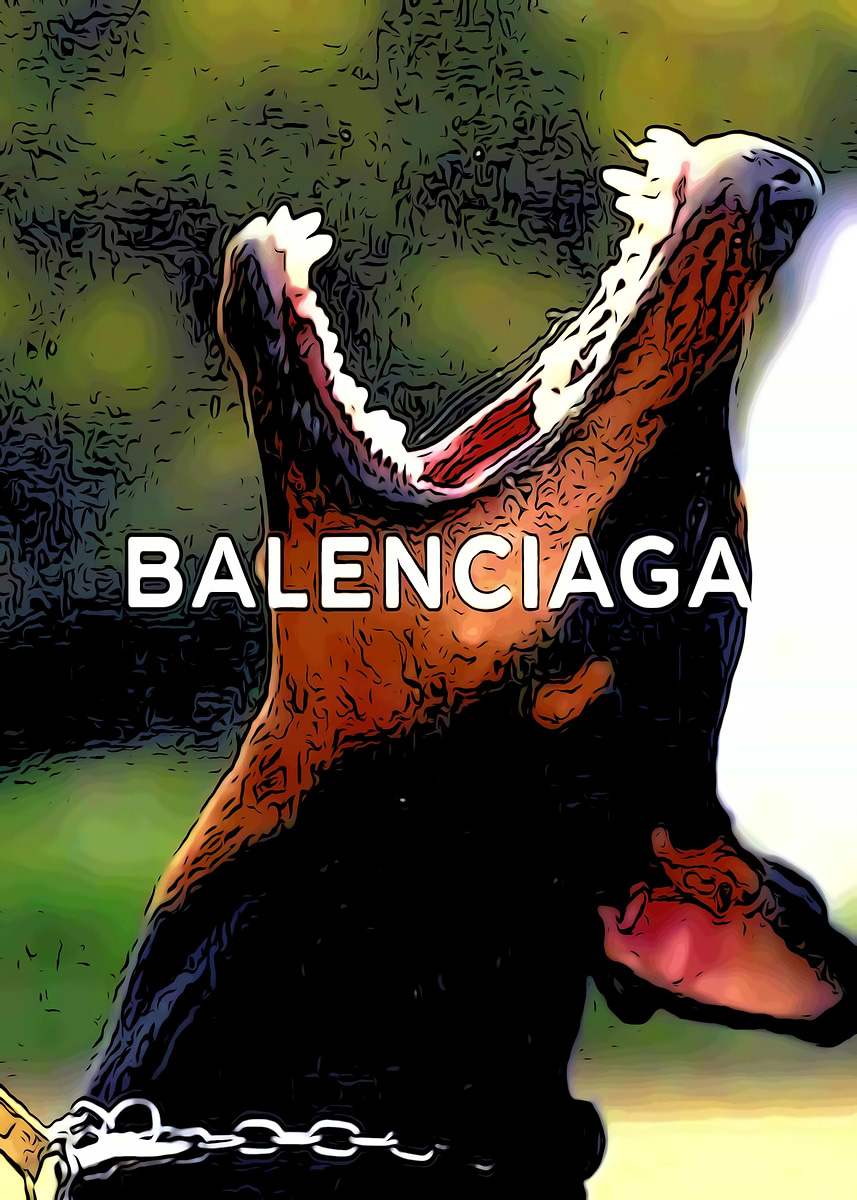BALENCIAGA アートブック Axed Balenciaga campaign featured book by artist whose works