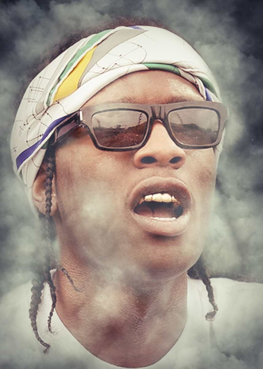 'ASAP Rocky' Poster, picture, metal print, paint by SA KE | Displate