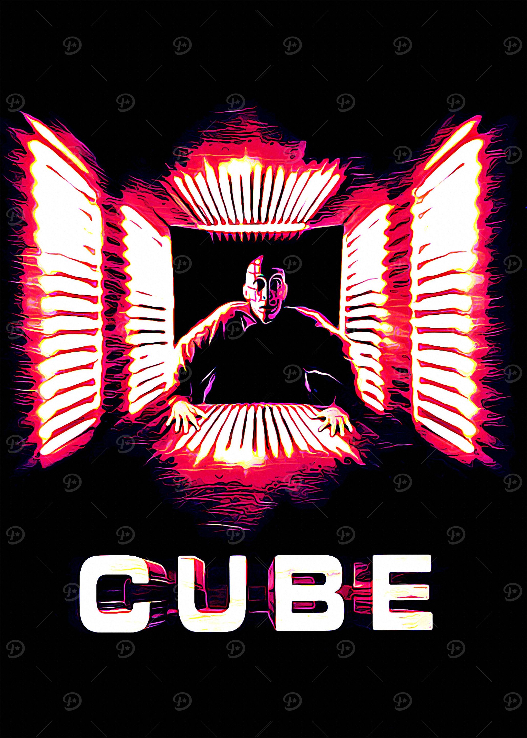 Cubic Poster 'Cube ' Poster, picture, metal print, paint by Kaye Luca | Displate